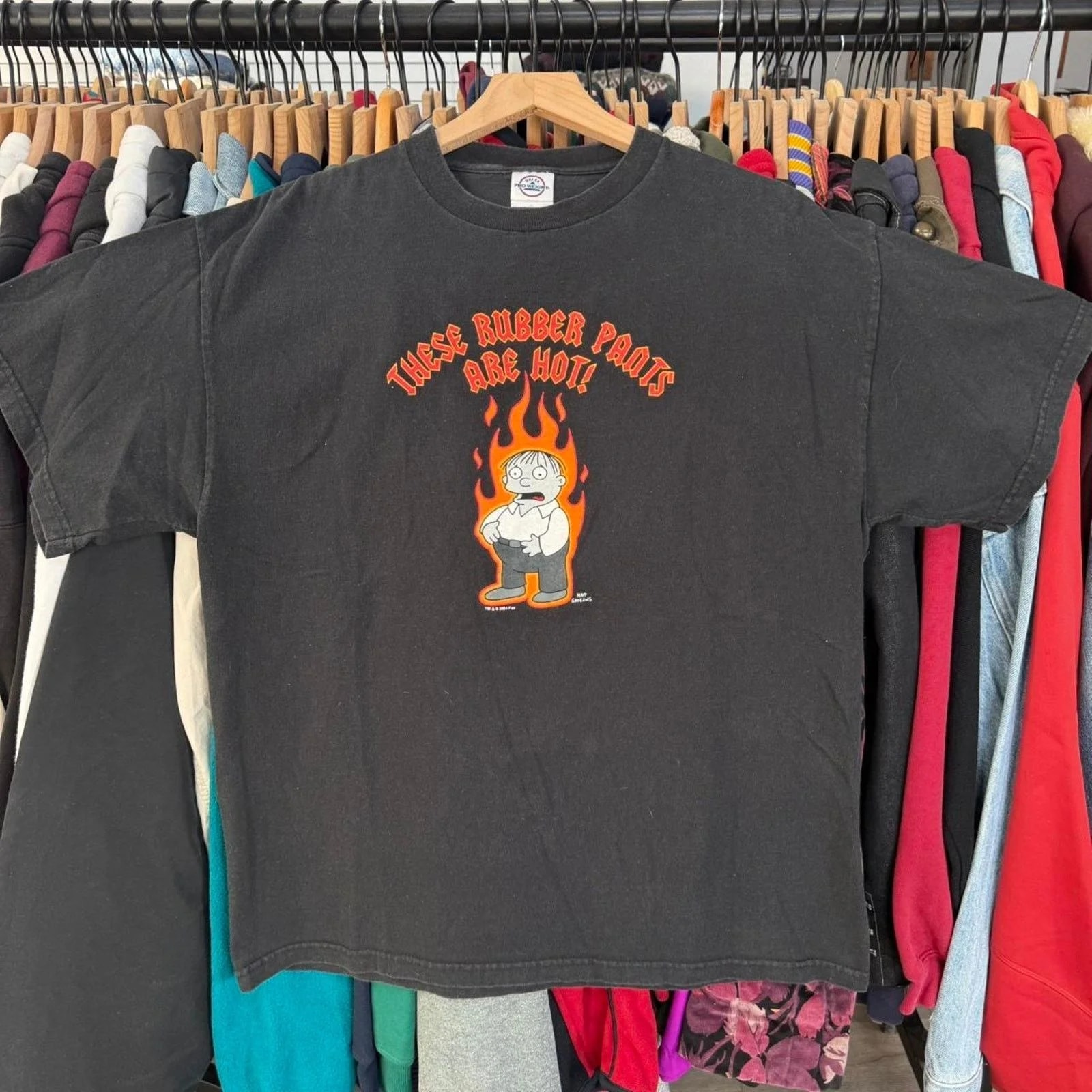 2004 the Simpsons Ralph Wiggum Pants T-Shirt — streetwear — resale