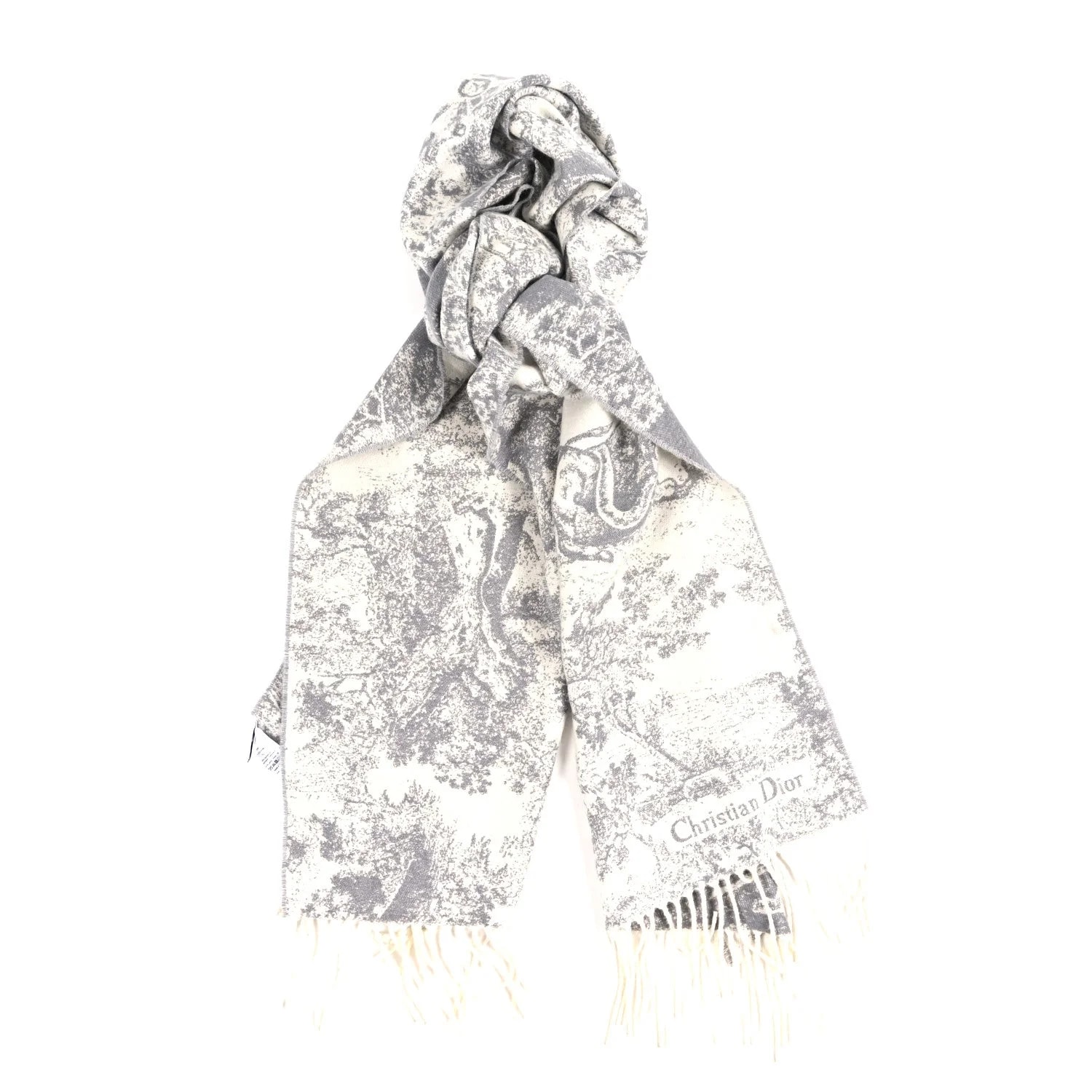 Dior — Sauvage Fringed Scarf — Accessory — resale