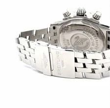 Breitling Chronomat Evolution Chronograph White Gold / Steel Diamond 4