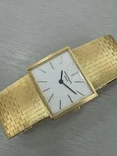 ’S Patek Philippe 18k Yellow Gold3549/1 Manual Wind Ca 175 One Year Warranty 2