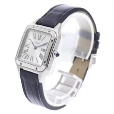 Cartier Santos-dumont SM WSSA0023 28mm SS Silver #C17981 2