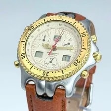 Tag Heuer — TAG Heuer Professional Ayrton Senna El CG1123 Digital Analog 3 Hands Date — Watch — resale
