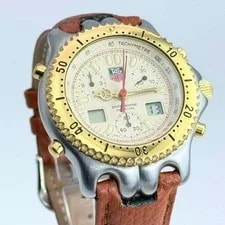 TAG Heuer Professional Ayrton Senna El CG1123 Digital Analog 3 Hands Date 3