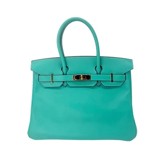 Hermès — Hermes Birkin 30cm Lagoon With Hardware — Handbag — resale