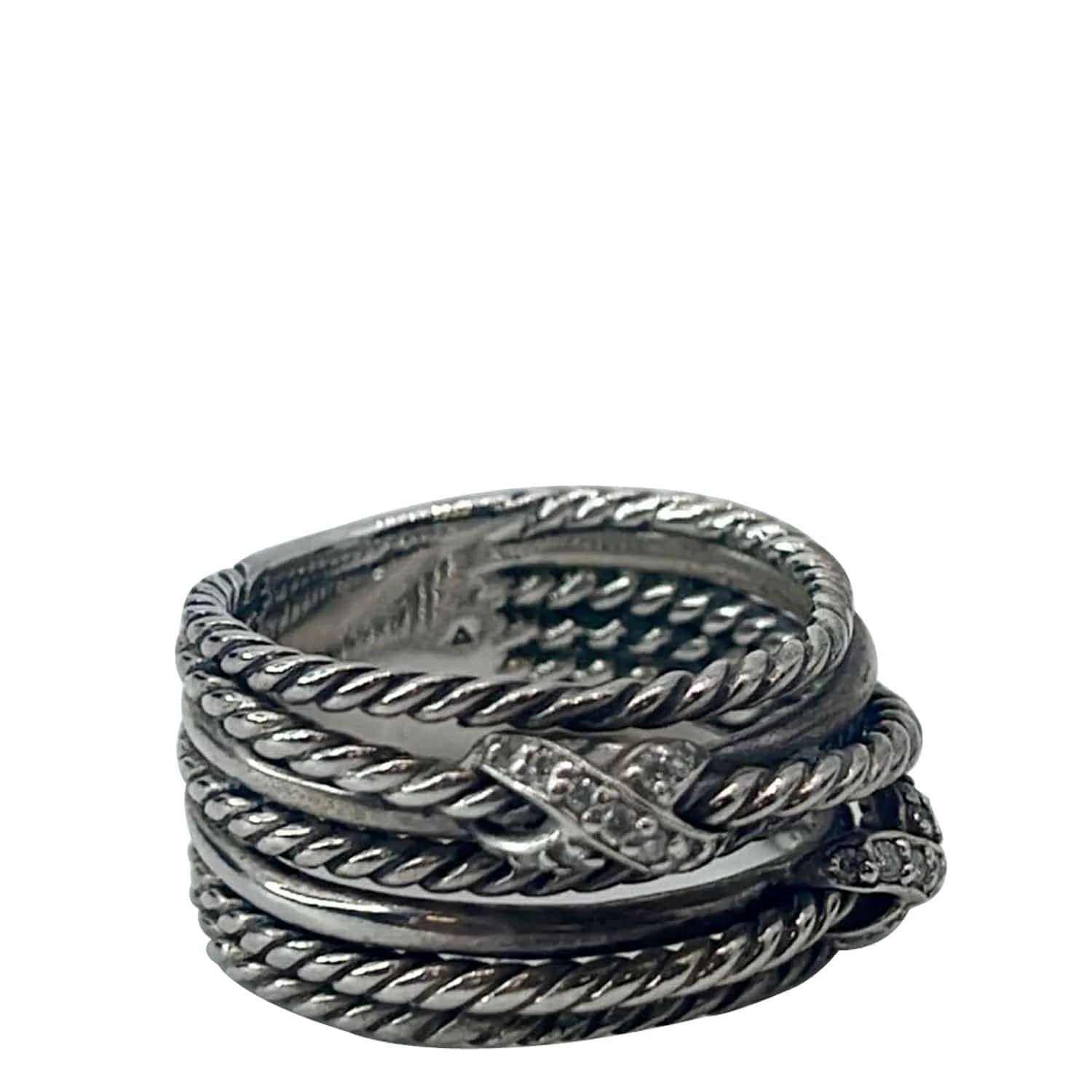 David Yurman — David Yurman Albion Double X Crossover Ring — Accessory — resale