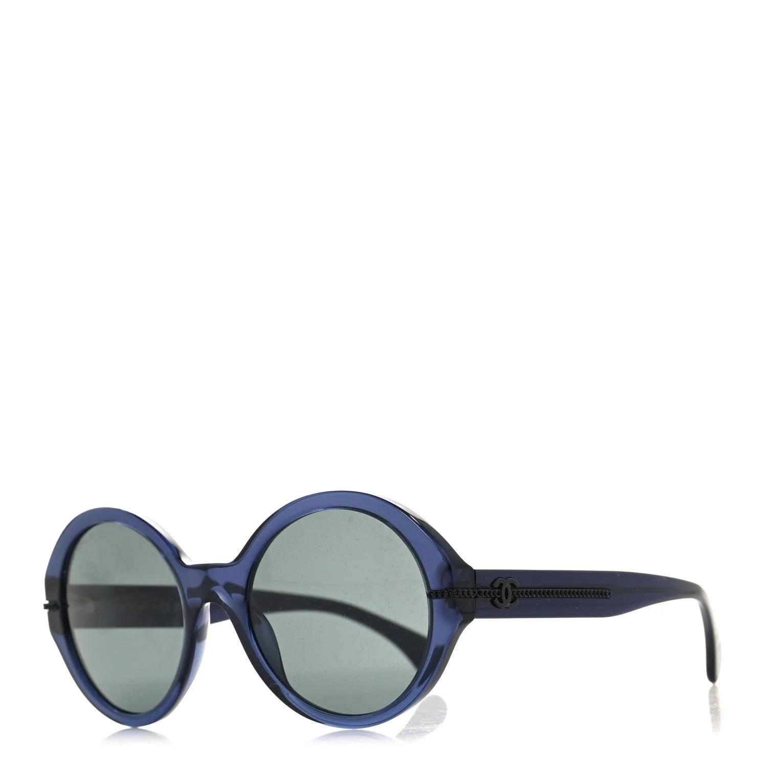 Chanel — Acetate Chain Sunglasses 5511 — Accessory — resale
