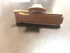 Tudor Brown Leather Strap 20mm / 18mm NEW 3