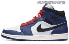Air Jordan — Air Jordan 1 Retro Mid SE 'Deep ' 852542-400 New Sizes — Sneaker — resale
