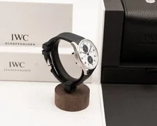 IWC Portugieser Chronograph 41mm IW371620 Blue Panda Dial 2025 4