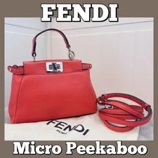 Fendi — Fendi Micro Peekaboo Compact 2Way Excellent From Japan — Handbag — resale