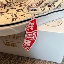 Vans Harry Potter Marauder’s Map Shoes ’S Sz 7, Never Worn 2