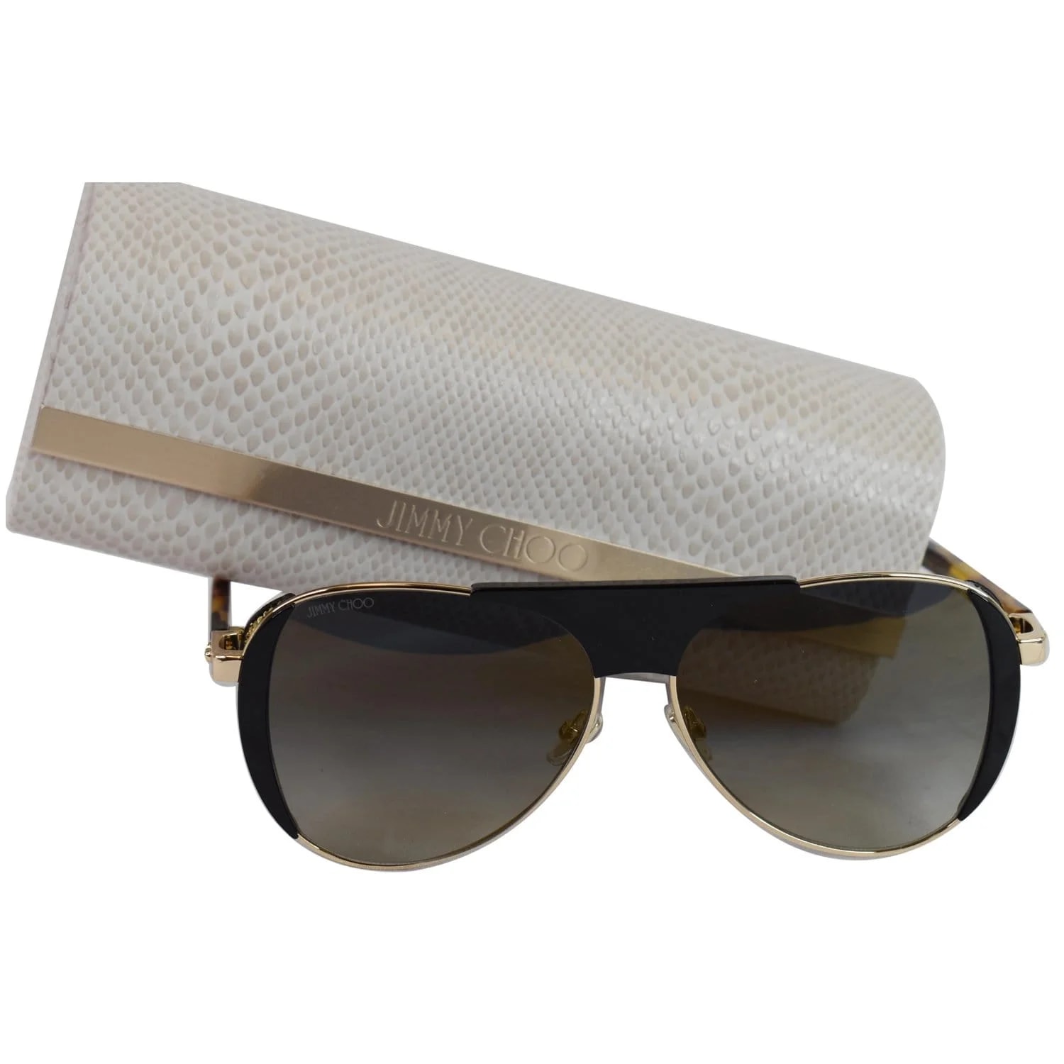 Jimmy Choo 56 Mm Aviator Sunglasses Rave/s J5G 55 3