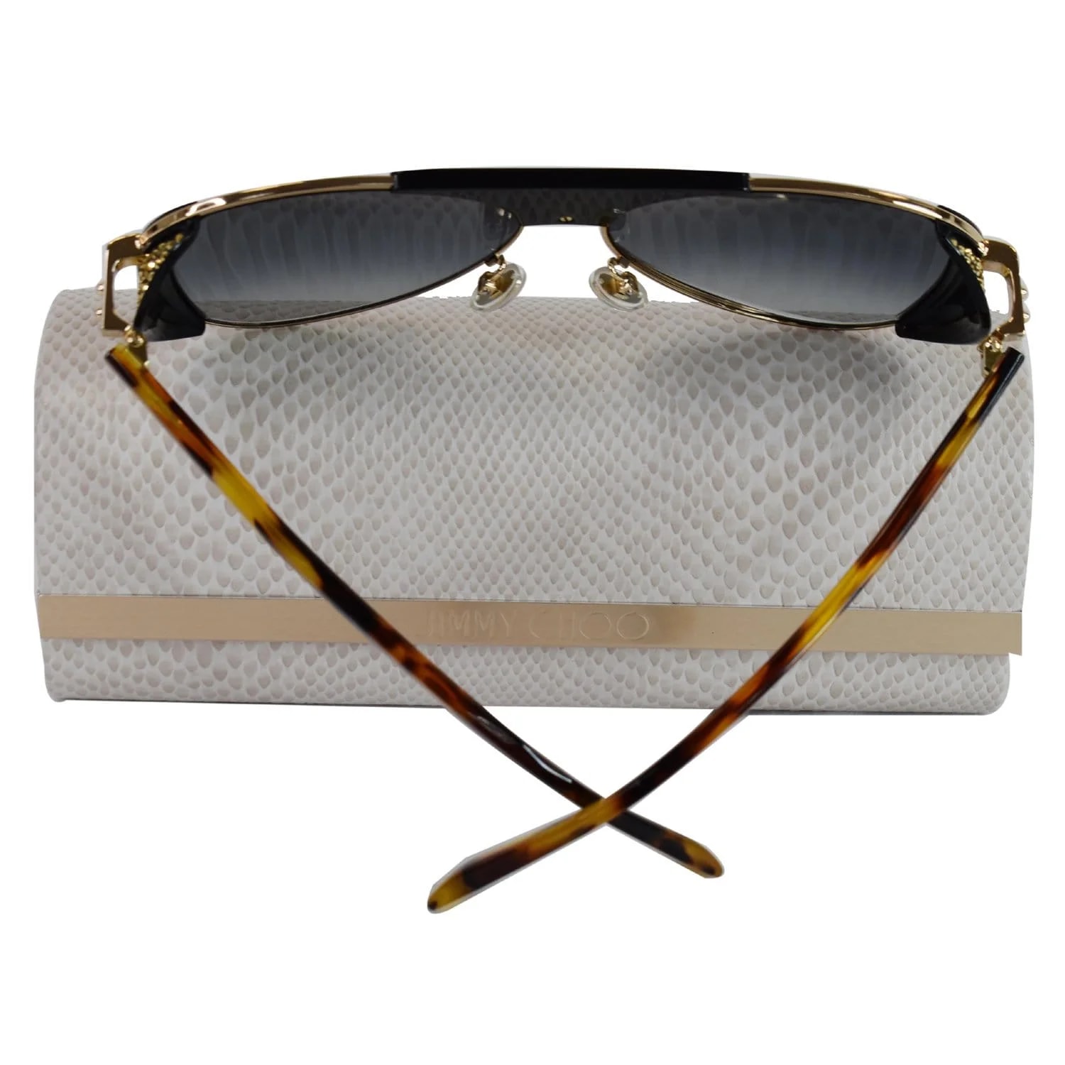 Jimmy Choo 56 Mm Aviator Sunglasses Rave/s J5G 55 4