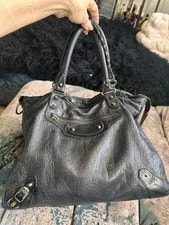 Auth Balenciaga Classic City Shoulderbag 2