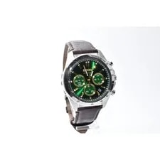 Seiko 8T63-00D0 ’S Green Battery Replaced Omega Style From Japan 3