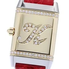 Jaeger-LeCoultre Reverso 265.5.08 K18YG SS Quartz From Japan G1031 3