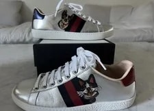 Limited Edition Gucci ACE Striped "Year of the Dog" Sz36 2