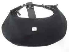 Auth Fendi Mamma Baguette Half Moon Croissant I#51665 2
