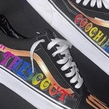 Vans Old Skool 14 Custom YN Jay Coochie Man Hand Painted 507698 2