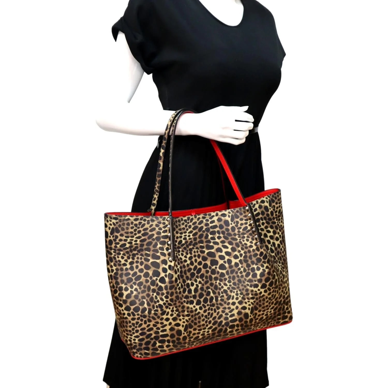 Christian Louboutin Cabata Leopard Printed 2