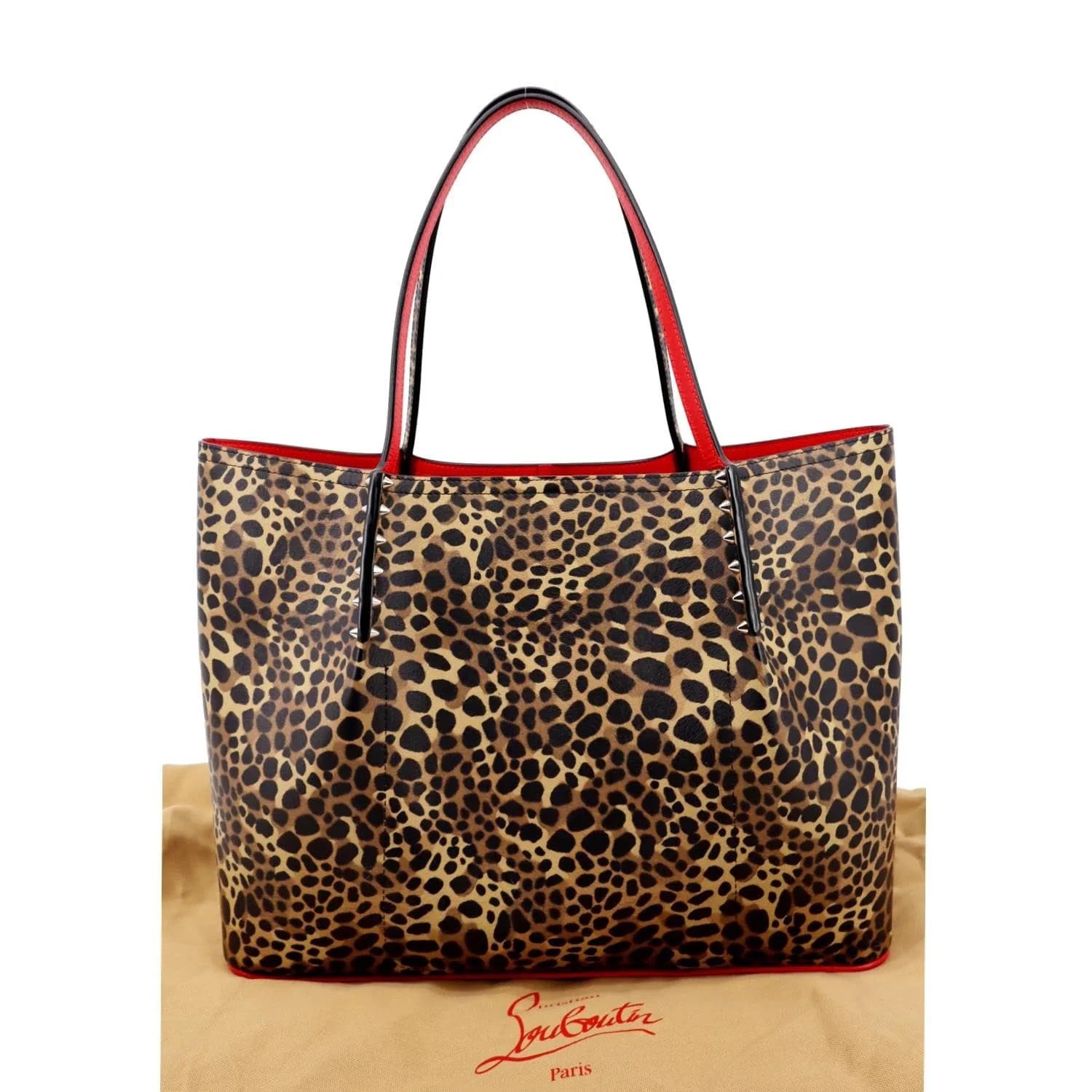 Christian Louboutin Cabata Leopard Printed 3