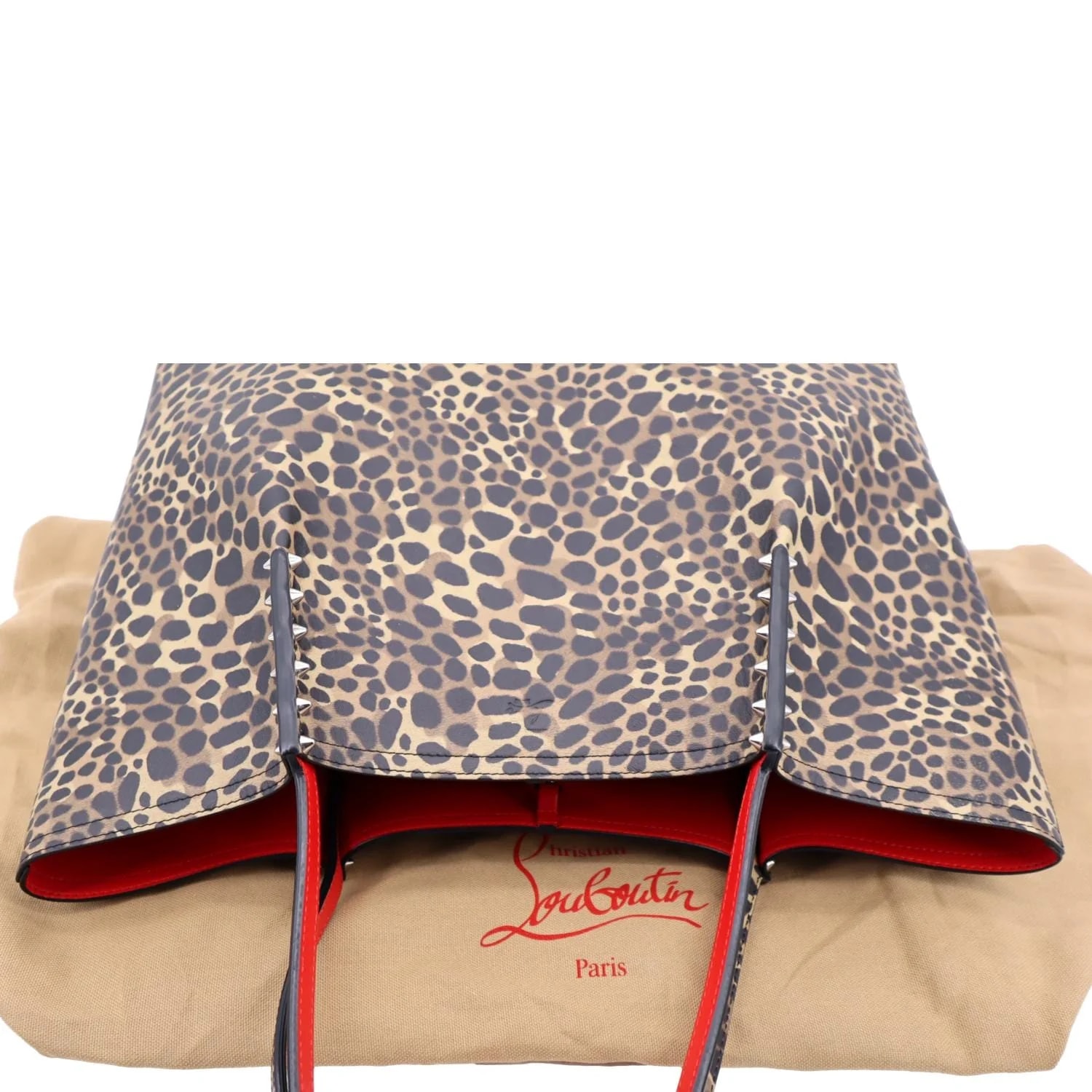 Christian Louboutin Cabata Leopard Printed 4
