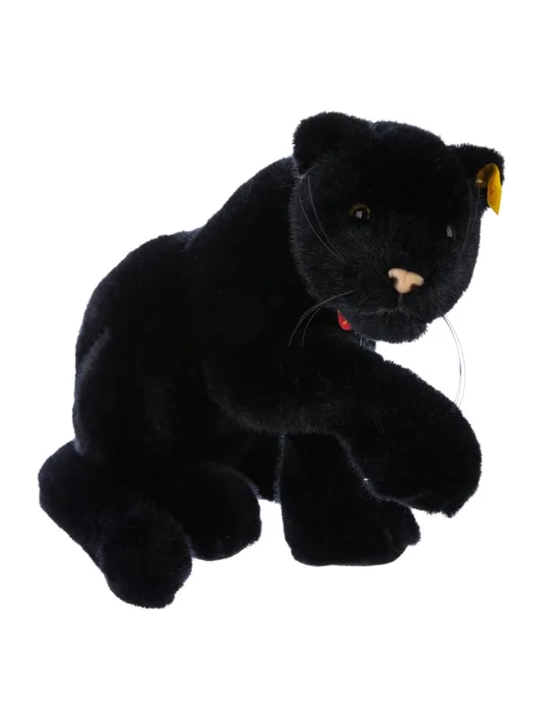Steiff — Oko Panther Plush Figurine — decorative_object — resale