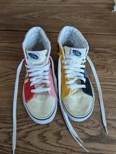 Vans — Vans X MoMA Sk8-Hi Lyubov Popova Skate Shoes 6 7.5 Colorful — Sneaker — resale