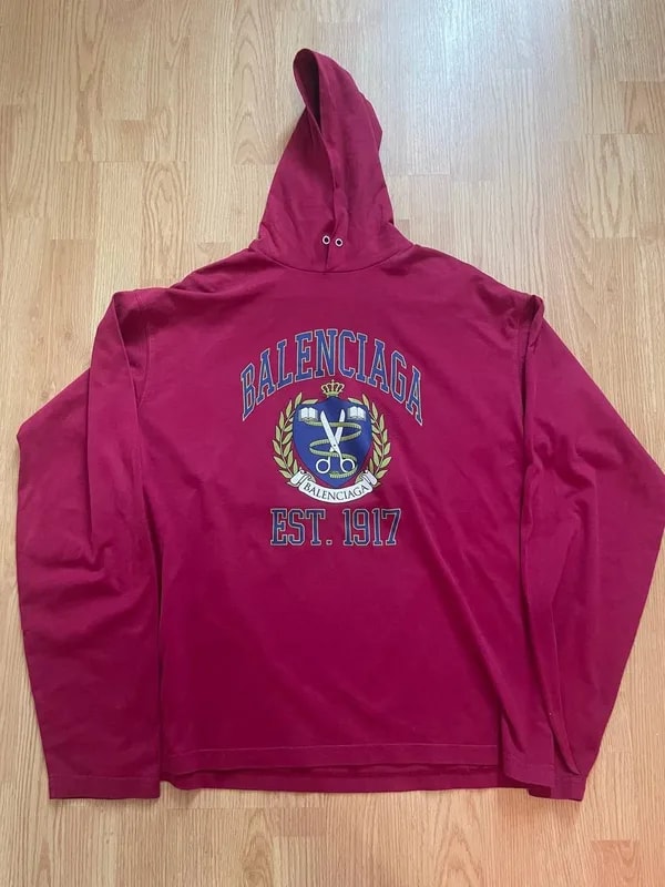 Balenciaga — Balenciaga EST. 1917 Hoodie — streetwear — resale