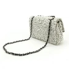 Chanel W Flap Chain Flower HW 2