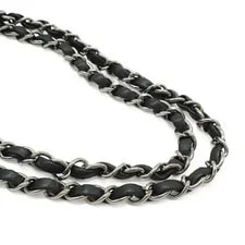 Chanel W Flap Chain Flower HW 4