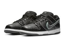 Nike Sb Dunk Low Supply Co. Black Diamond BV1310-001 New 3