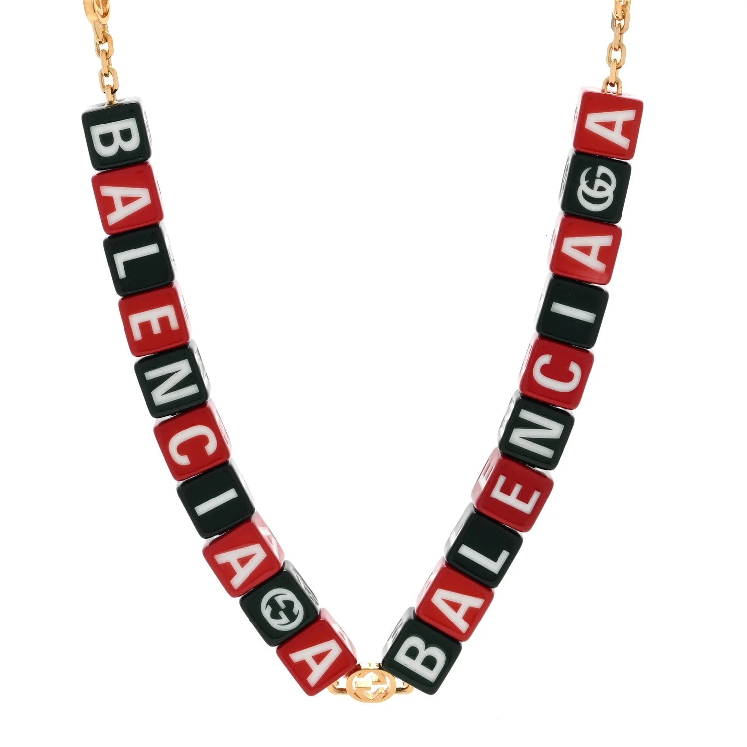 Gucci — X Balenciaga Resin Symbols — Jewelry — resale
