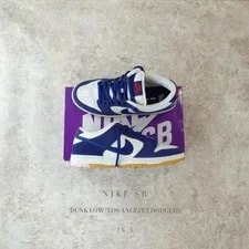 Nike SB — 8.5US Nike Sb Dunk Low Pro Los Angeles Dodgers — Sneaker — resale