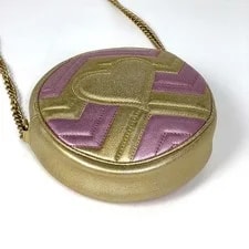 Gucci GG Marmont Round Chain Heart Double GG 2