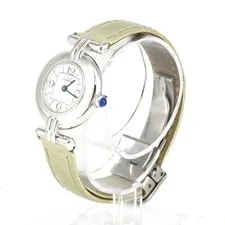 No Maintenance Cartier Must de SM W1011455 Silver Quartz From Japan 2