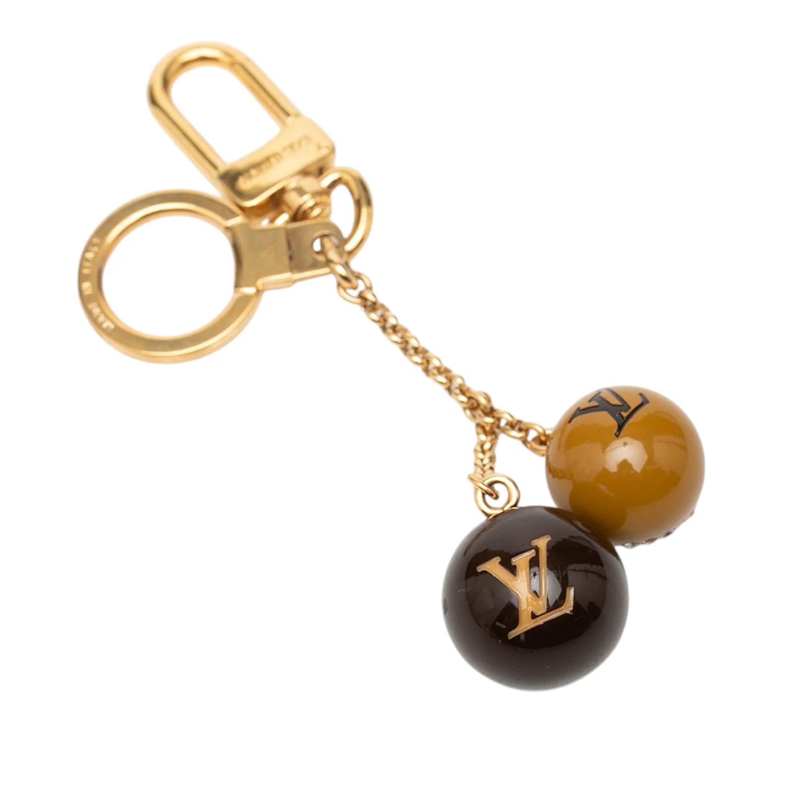 Strass and Resin Jack and Lucie Key Holder and Bag Charm 2