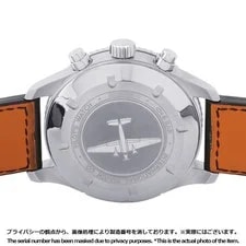 IWC Pilot's Timezoner Chronograph 46mm Stainless Steel/Leather Black D... 3