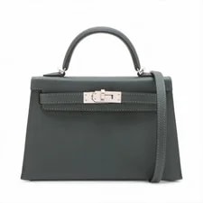Hermès Kelly 2 20 Serie Veal Mangrove Metal Fittings K: 2