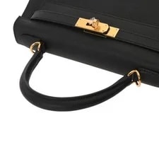 Hermes Kelly 28 Stitched Exterior × Hardware Vachetta #W054 3
