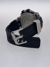 Casio Solar G Shock Analog SLV BLK SS From Japan 4
