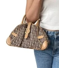 Christian Dior 2002 Trotter Monogram Double Bowler 2