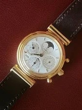 IWC — IWC Da Vinci Perpetual 18k Chrono 3750 Kurt Klaus Complete — Watch — resale