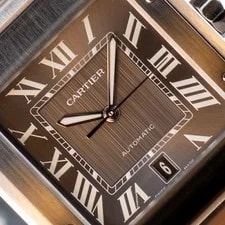 Cartier Santos Large Adlc Gray Automatic Extra Strap WSSA0037 2