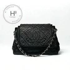 Chanel Matelasse Coco Mark Single Flap Chain 2