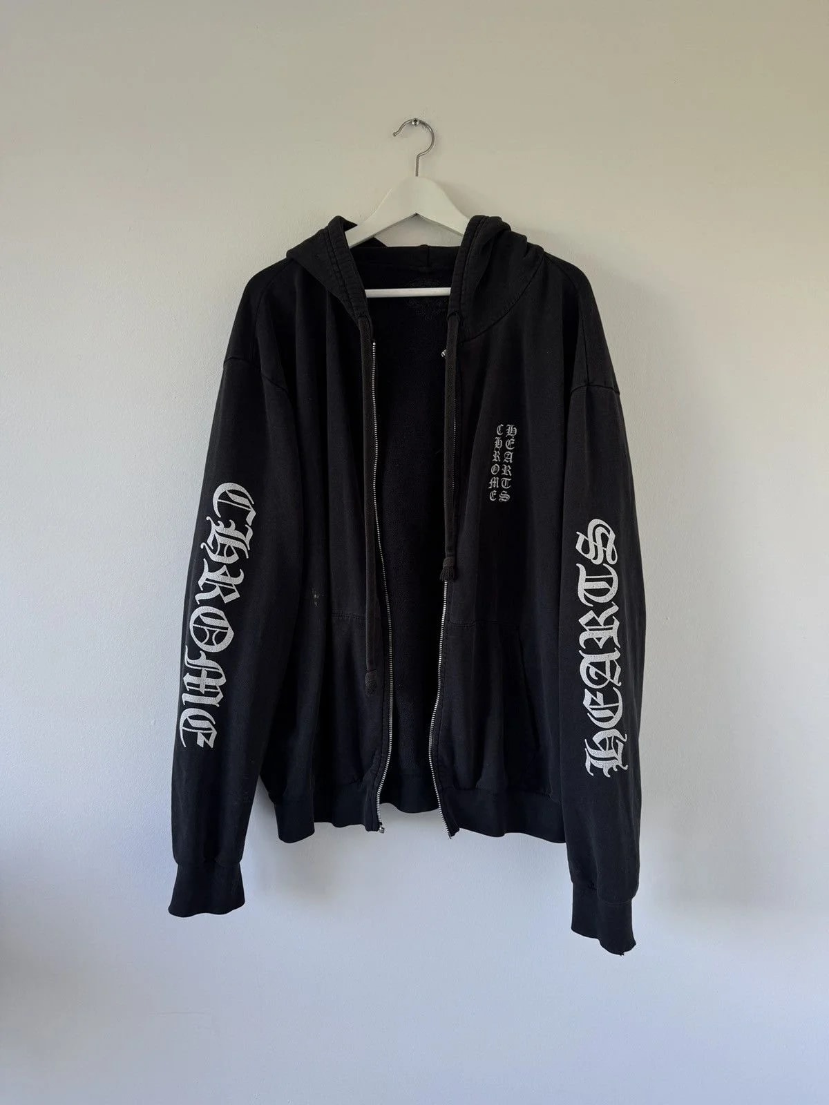 Chrome Hearts — Hearts Zip Up Hoodie — streetwear — resale