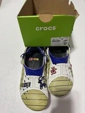 Crocs Echo Clog Dragon Ball Z Vegeta Big Size 5 (J5) (211138-90H) NEW 3
