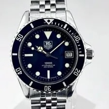 Tag Heuer — TAG Heuer 1000 Professional 200m 980.013N Date Quartz From JP — Watch — resale