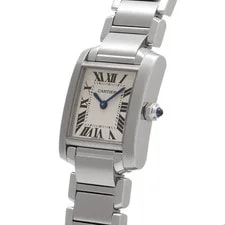 Cartier Tank W51008Q3 ( 2384) 18mm Stainless Steel Silver #WW6672 2