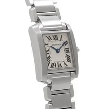 Cartier Tank W51008Q3 ( 2384) 18mm Stainless Steel Silver #WW6672 3